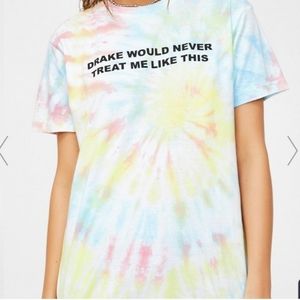 Drake Graphic Tye Die Tee